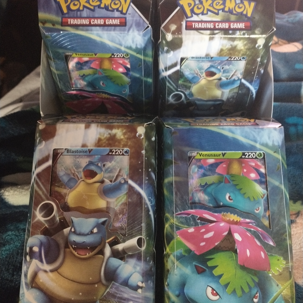 Pokemon V BATTLE DECKS - Blastoise Vs Venasaur